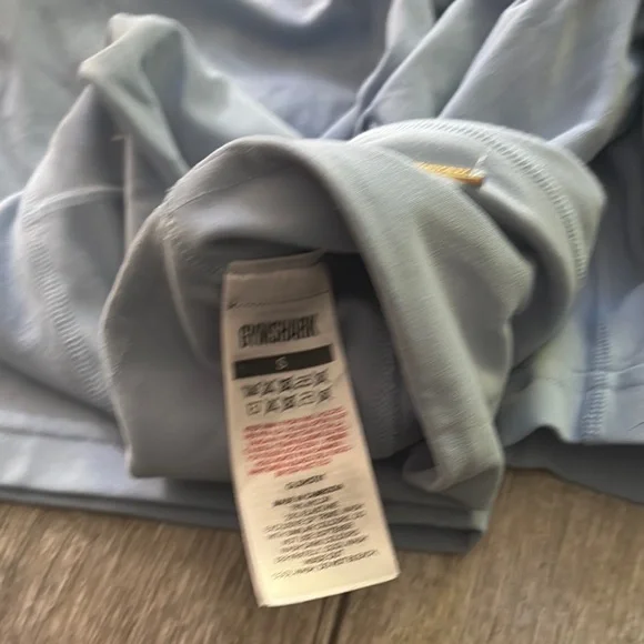 Gymshark Whitney Simmons Light Blue Shorts - Picture 2 of 3